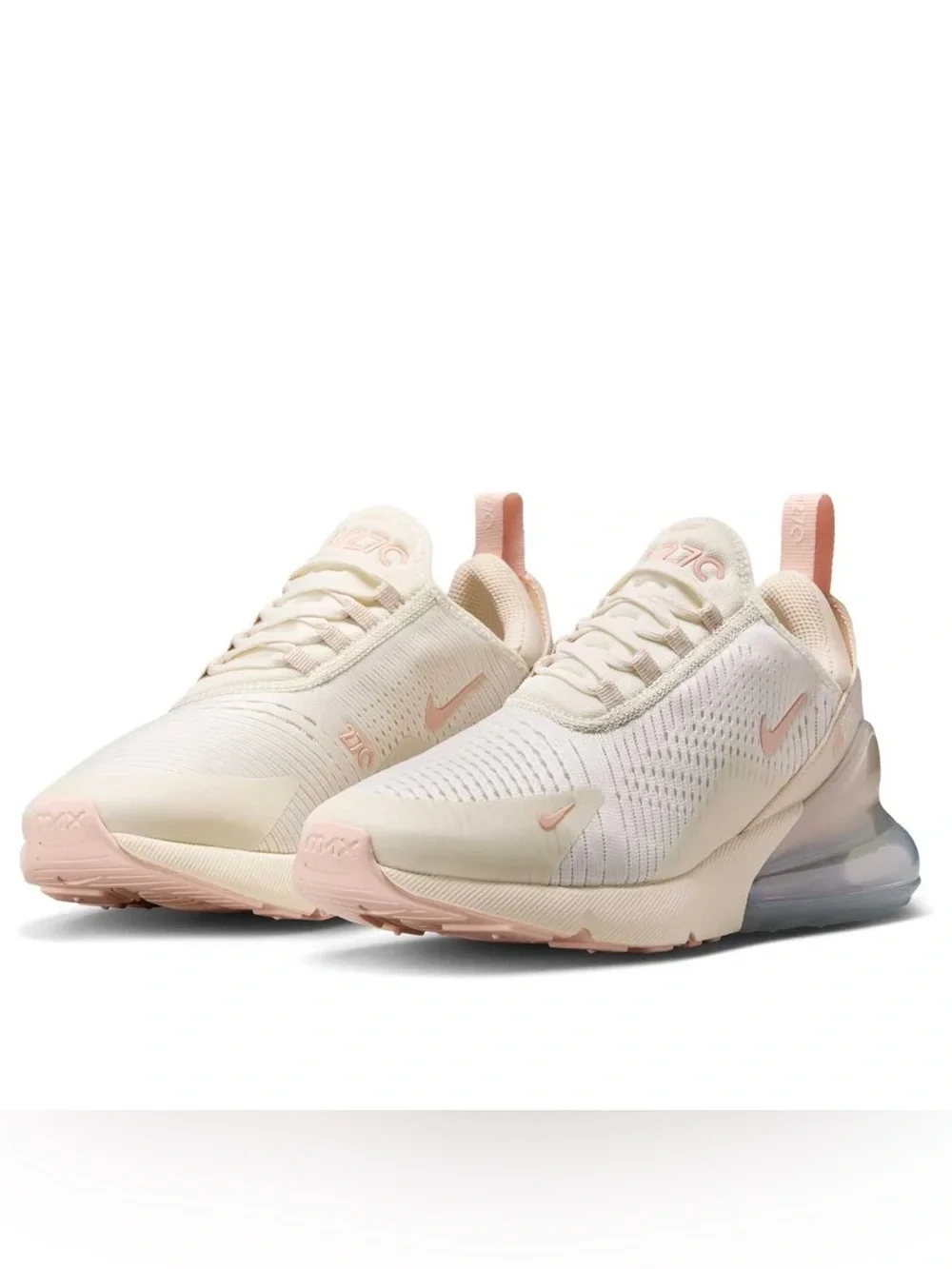 Nike W Air Max 270 Soft Pearl Washed Coral IH5966 001 Women's Size 11 / M 9.5